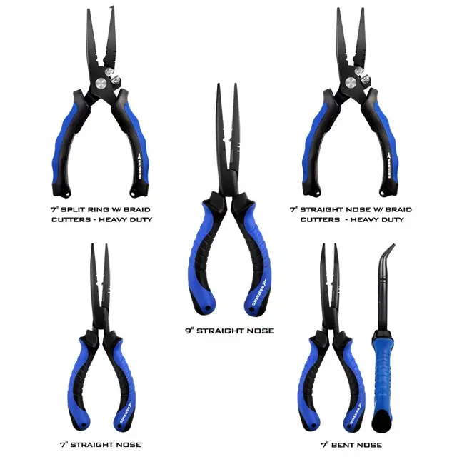 KastKing Intimidator Fishing Pliers Wire Cutter for Cutting Hooks Braid Cutters Crimper Hook Remover Fishing