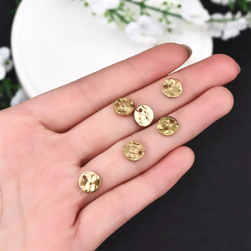 Stainless Steel Pendants Embossing Charm DIY Earrings Bracelet 4 H5757b3b327eb4f9a8e474d900871f7f4R