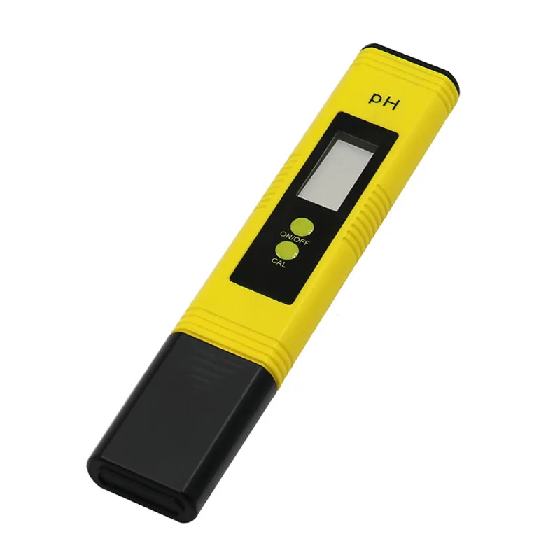 0-14 PH Handheld Digital PH Meter Pen with LCD Display Drinking Water Tester Aquarium Pool Purity Tester Automatic Calibration