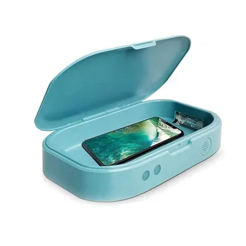 

Phone Sanitizer Mobile Sterilizer Box Phones Cleaner UV Light Sterilizer Personal Disinfection 2 in 1 Sterilization Aromatherapy