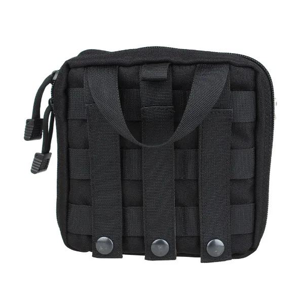 Black Тактическая Сумка Molle для охоты на открытом воздухе EDC Военная поясная медицинская сумка для первой помощи многофункциональный инструмент дорожные сумки для кемпинга - Цвет: Black