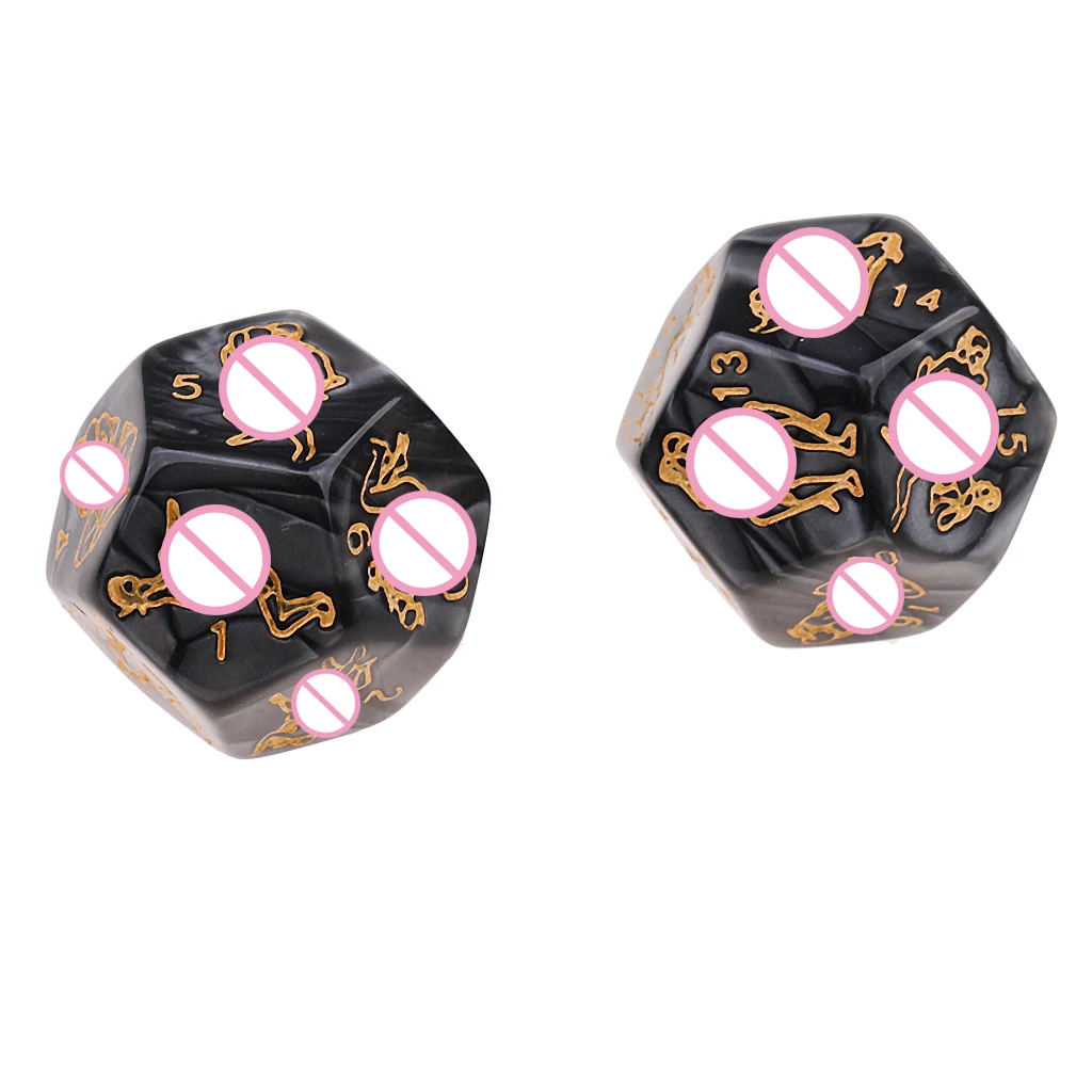 4pcs/set Multi-sided Sex Position Dices Naughty Erotic Dice Game Toy for Adults Couples Sex Love Game Foreplay Gift game dice,dice set,acrylic dice
