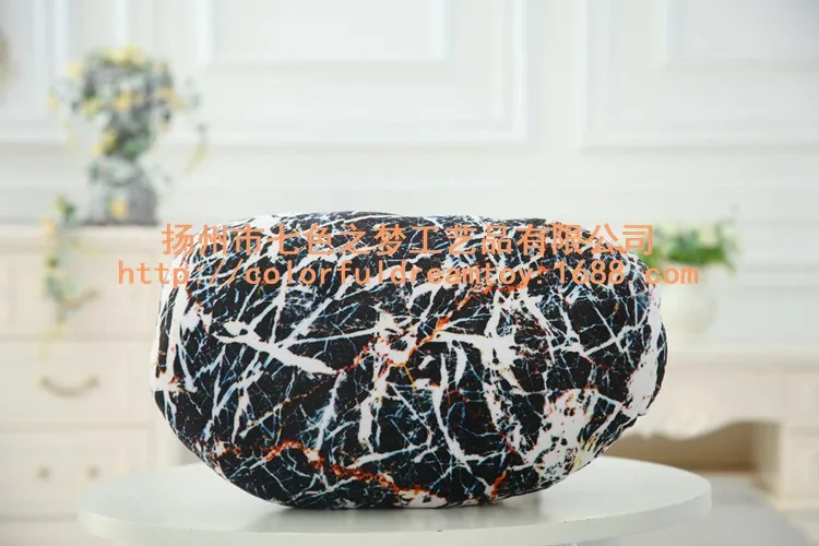 Hot Selling Stone Pillow Creative Cartoon Plush Toy Doll-Processing Customizable Logo Recruit Agents