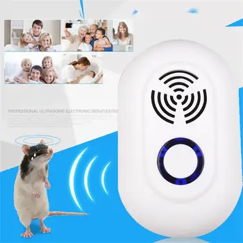 

Multi-Functional Ultrasonic Ultrasonic Pest Repeller Mosquito Repellent Insect Rodent Indoor Anti-Mosquito Device Electronic