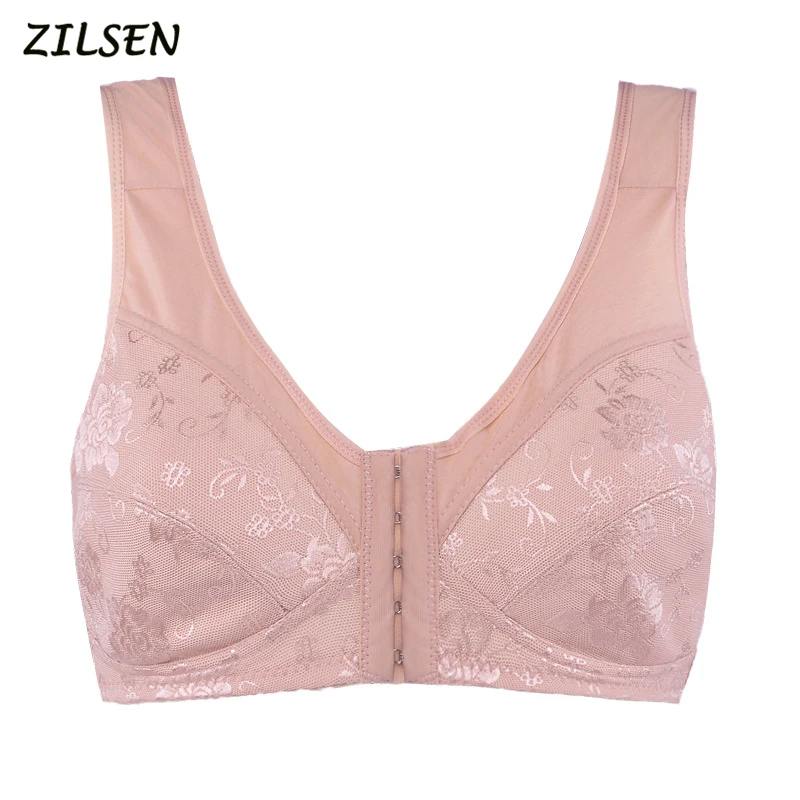 

2019 Breastfeeding Underwear for Postpartum Women Vest Breast feeding Lingerie Front Open Cotton Maternity Mother Nursing Bras