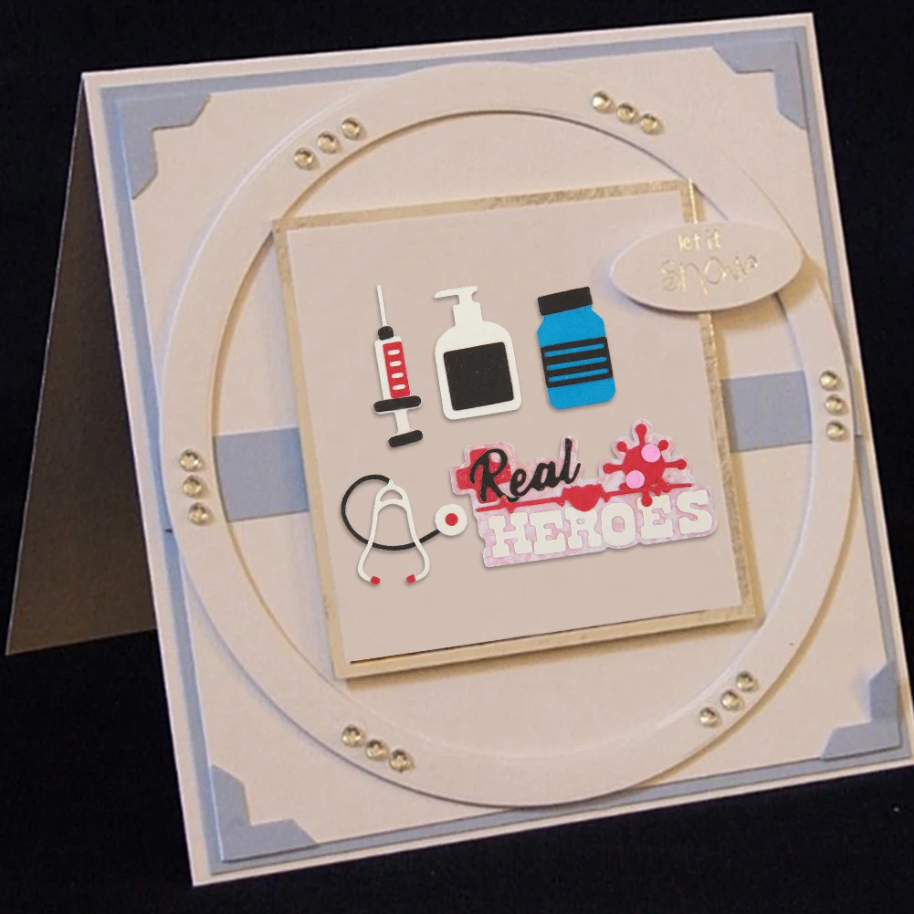 Металлические режущие штампы для скрапбукинга фотоальбом бумажные открытки