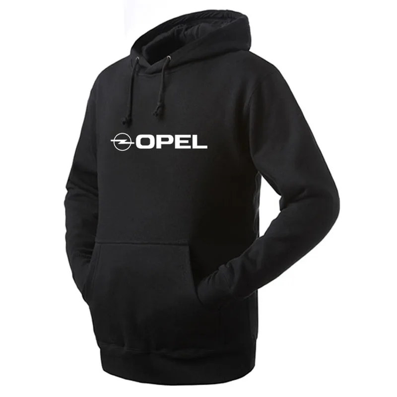 Модный логотип Opel, брендовая Спортивная толстовка с принтом, Мужская толстовка, Мужской пуловер с капюшоном, одежда с капюшоном