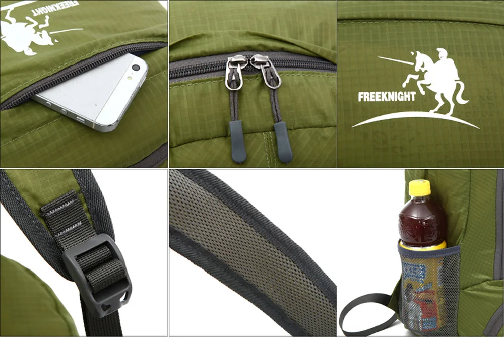 Ультра-светильник, складной рюкзак для походов, рюкзак для путешествий, водонепроницаемый складной рюкзак для кемпинга, рюкзак для путешествий