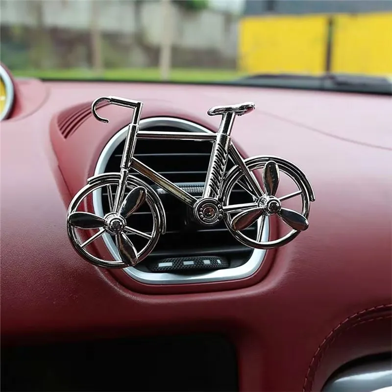 Автомобильный освежитель воздуха авто украшение автомобиля-Стайлинг твердые духи клип автомобиль вентиляционное отверстие в форме велосипеда ароматерапия машина Fragancia