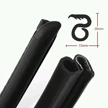 

Replaces Seal Strips Set 80cm*2 Pack B-type Kit Window Rubber Replacement