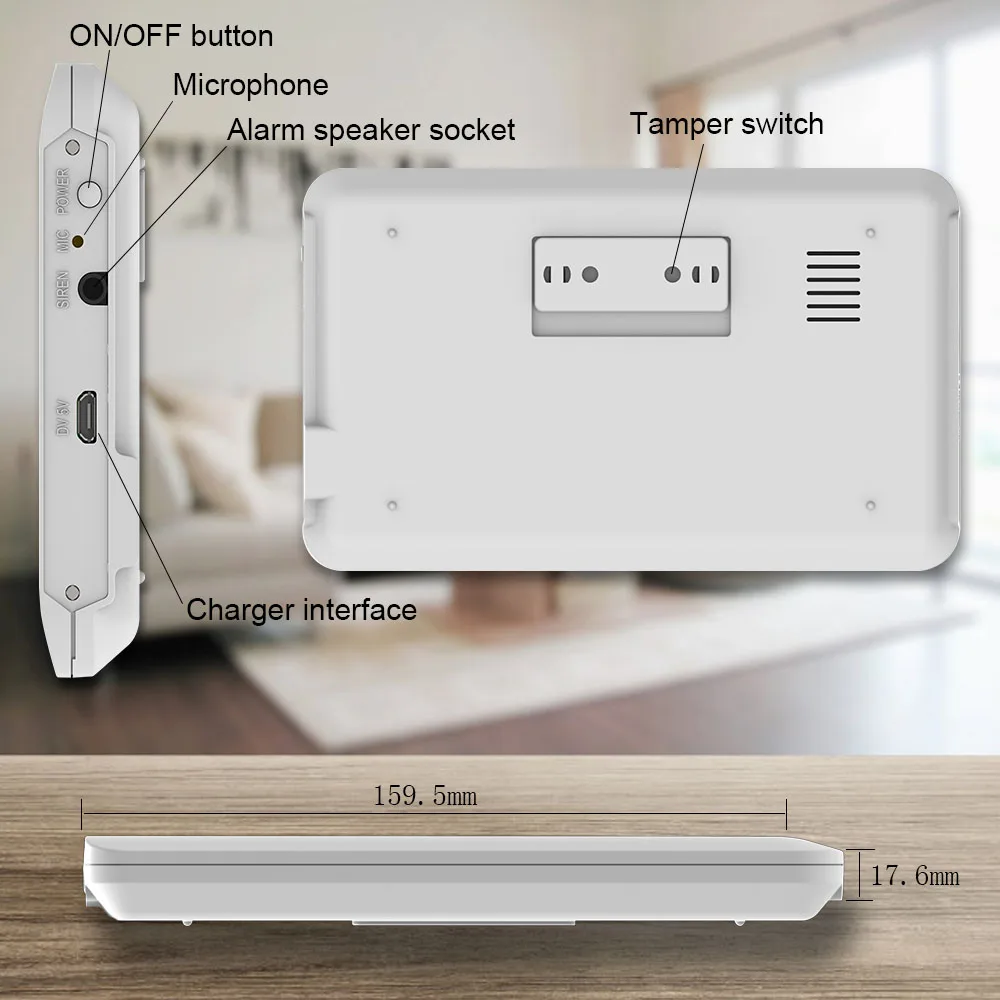 GauTone APP пульт дистанционного управления PG106 WIFI + GSM GPRS беспроводная