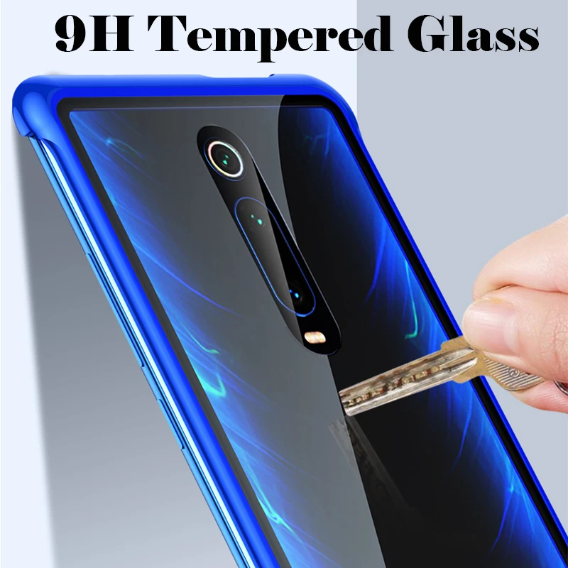 Безрамное алюминиевое чехол-бампер для телефона для Xiao mi Red mi K20 K20 Pro очки с металлической оправой чехол для Xiaomi mi 9T противоударный чехол