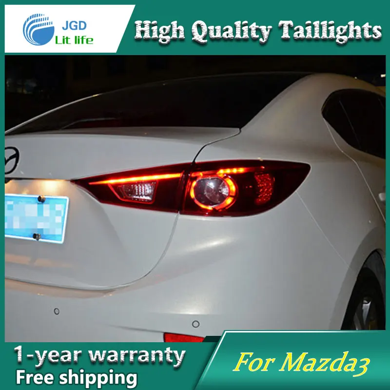 Автомобильный Стайлинг задний фонарь для Mazda 3 Axela 2014 2015 2016 s светодиодный