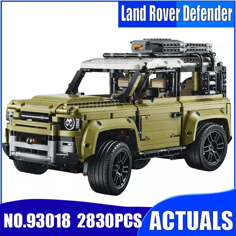 

Technic Car Toys Compatible With lEGOED 42110 Land Rover Defender Set Assembly Car Model Building Blocks Bricks Christmas Toys
