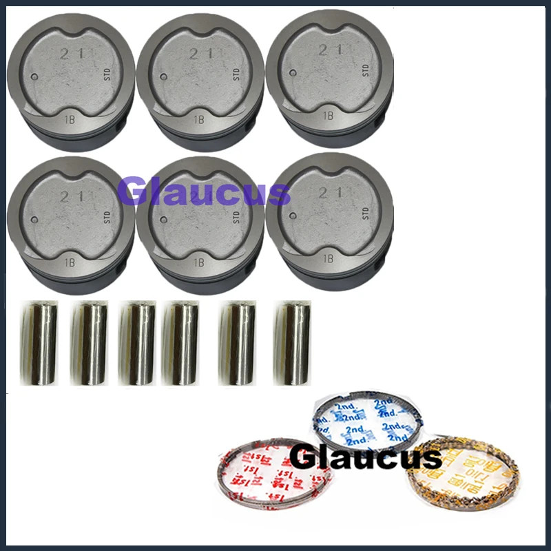 Поршень/кольцо двигателя 1FZ 1FZFE FE для Toyota Land Cruiser Lexus LX450 LX 450 4477cc 4.5L 92 2009 13101 66020 1310166020|