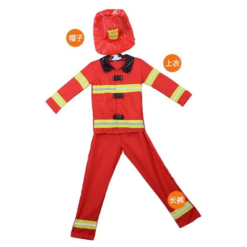Fireman Sam Детский костюм на Хэллоуин униформа для девочек и мальчиков набор игрушек