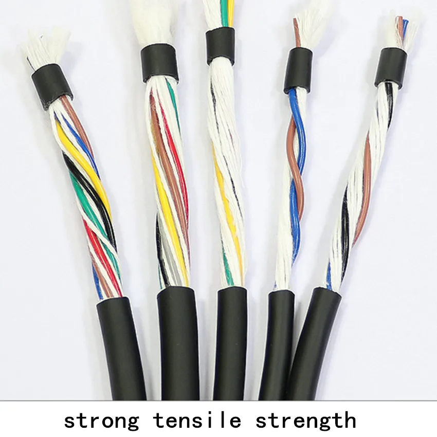 TRVV Cable 2/3/4/5 Core 0.2/0.3/0.5-1.5mm² Towing Trailer Copper Flexible Wire 