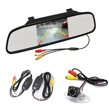 

Car monitor +2.4G wireless CCD and LED Adjustable Angle Rear View Camera for Buick Enclave Chevy Chevrolet Traverse GMC