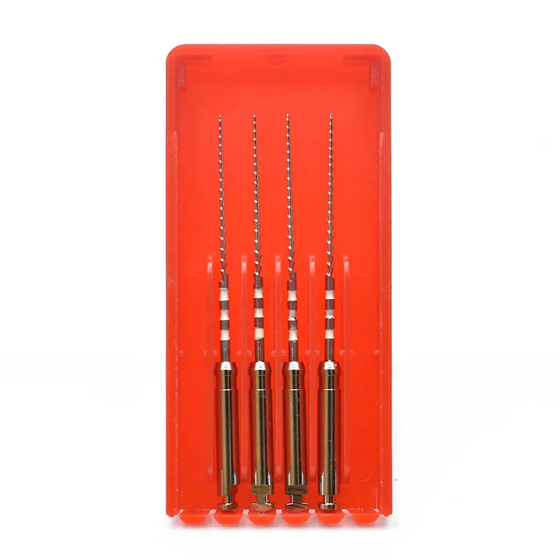 Dental Gutta Condensor Stainless Steel Plugger For Root Canal Filling Clinic Lab Material 4Pcs In Pack