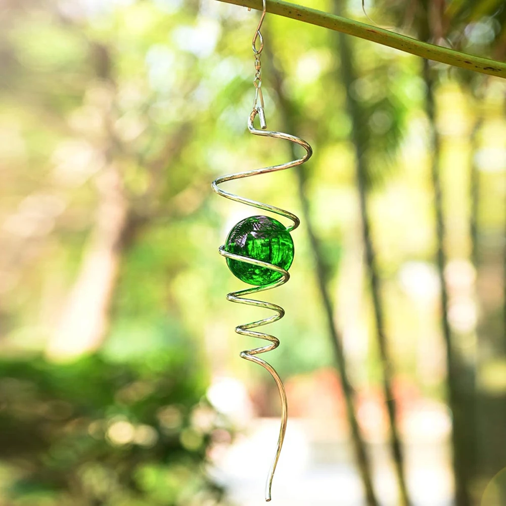 Spinner à Vent 3D Colibri Acier Inoxydable - Décoration Jardin Cinétique