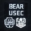 Russia Escape from Tarkov USEC BEAR Embroidered patch Russian game Infrared Reflective IR Patch Tactics Badges Sticker ► Photo 3/6