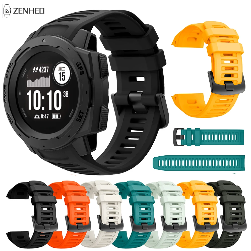 Силиконовый ремешок для смарт-часов Garmin Index | Наручные часы
