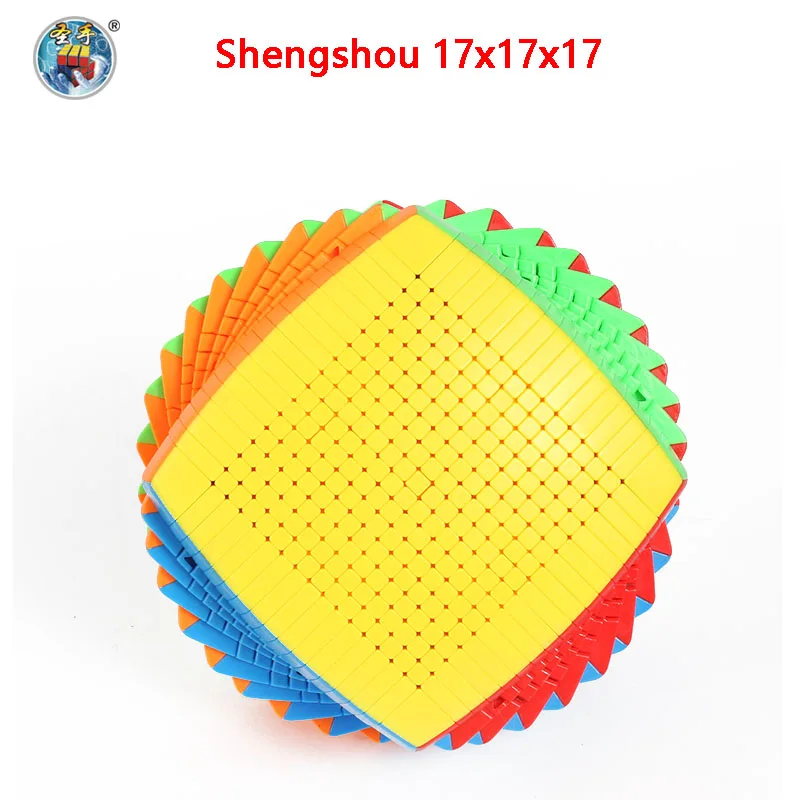 Original High Level Shengshou 17x17x17 Cubo 123mm Magic Speed Cube Puzzle Twist 17x17 Cubo Magico Learning Education Toys Original High Level Shengshou 17x17x17 Cubo 123mm Magic Speed Cube Puzzle Twist 17x17 Cubo Magico Learning Education Toys