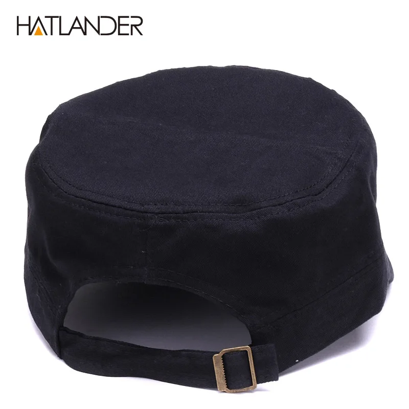 HATLANDER модные однотонные армейские кепки хлопковые регулируемые шапки военные винтажные простые гладкая Кепка шляпа уличная Теплая Зимняя кепка