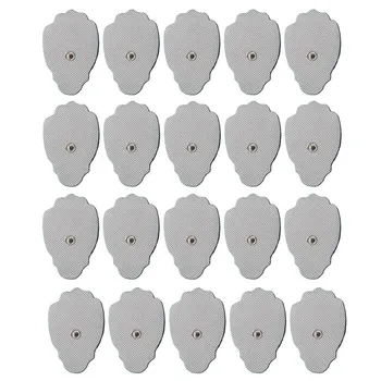 

20PCS/SET Snap On Electrode Pads For Digital Tens/EMS Machines Replacement