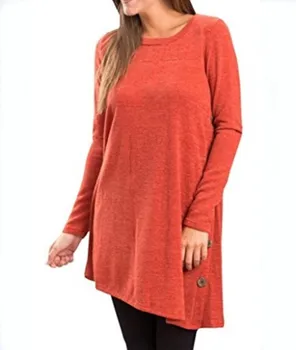 

Daily suit OWLPRINCESS Leisure long sleeve hem irregular coat buttons