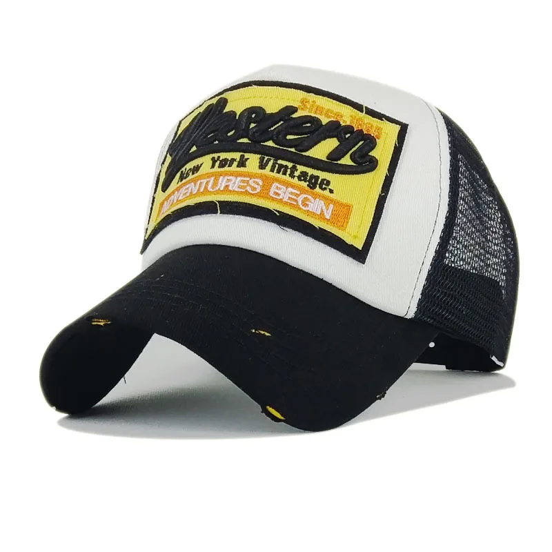 

Summer Baseball Cap Embroidery Mesh Cap Hats For Men Women Snapback Gorras Hombre hats Casual Hip Hop Caps Dad Casquette