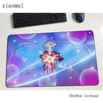 

sailor moon mouse pad cute Computer mat 70x40cm gaming mousepad large pc padmouse keyboard games gamer desk