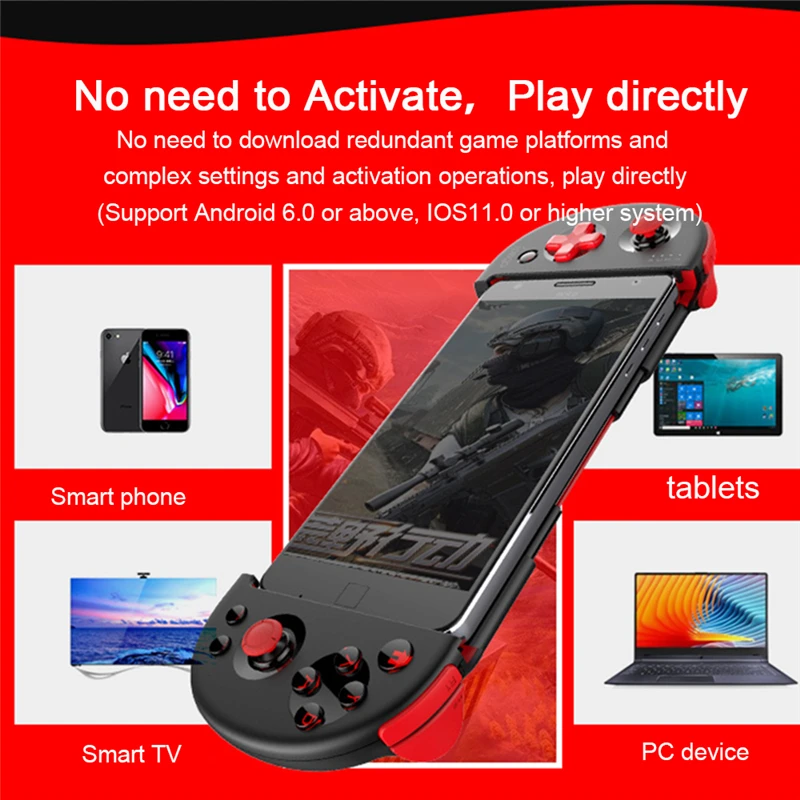  iPEGA Pubg Wireless Game Controller Gamepad PG-9087s Bluetooth Android Gamepad PC Joypad Extendable