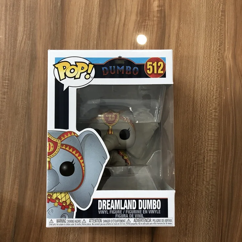 Эксклюзивный официальный Funko pop Dumbo (Live) Red Dreamland Виниловая фигурка Коллекционная