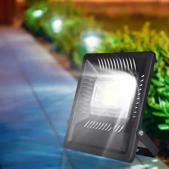 

LED Flood Light Super Thin 50W 220V 6500K Floodlight IP66 Waterproof Outdoor Wall Reflector Lighting Garden Square Spotlight