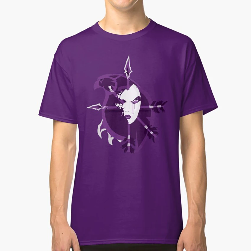 Maglietta Minimalista Undercity Crest Undercity Sylvanas Wow Non Morto Viola Gaming Horde Minimalista