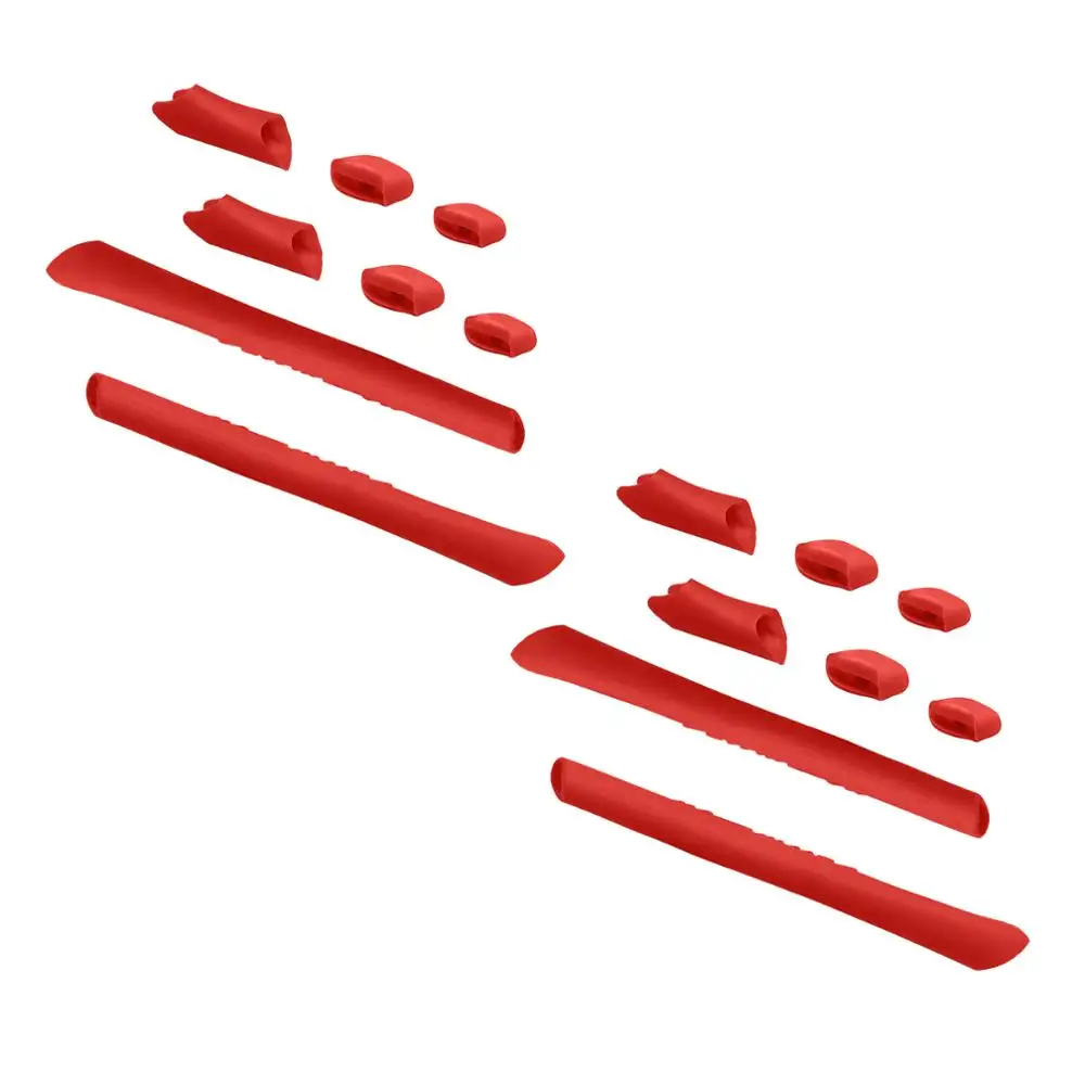 Red KIT-2P OOWLIT Анти-Царапины Сменные линзы для-солнцезащитные очки Oakley Половина Куртка травления поляризованных солнцезащитных очков - Цвет линз: Red KIT-2P