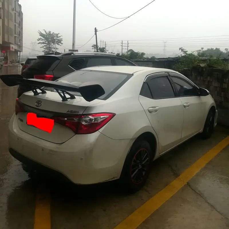 Big spoiler universal For all sedan car abs car tail wing decoration universal spoiler lip spoiler universal