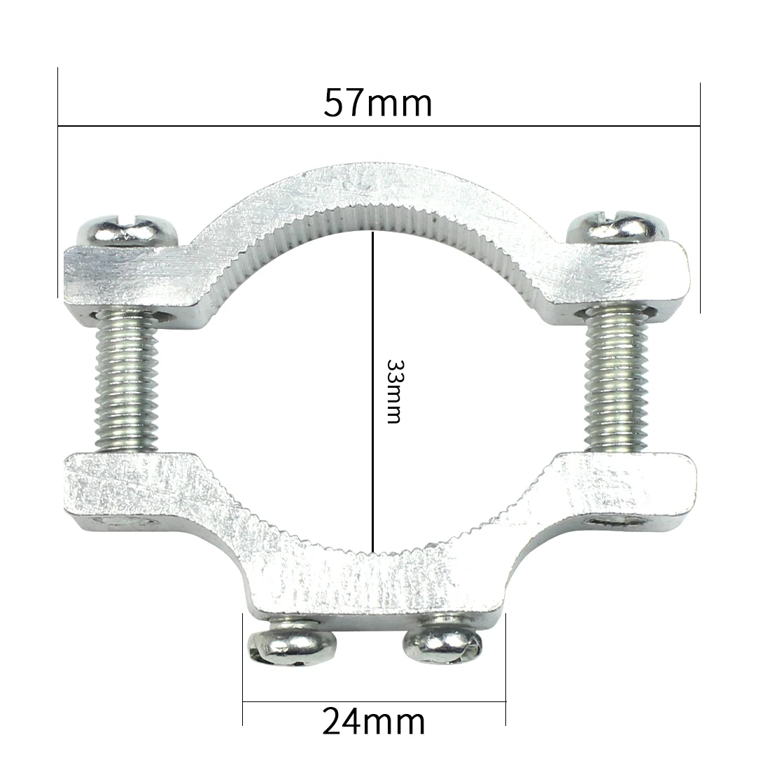 Bike Motorcycle Headlight Spotlight Mount Holder Handlebar Fixed Clamp Bracket Clip M5/M6 Screw Front Light Fixed Tool headlight holder
