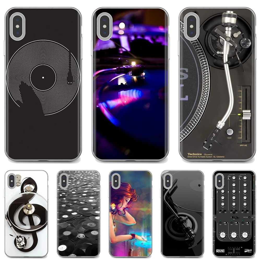 Цифровой миксер DJ постер для Huawei P8 P9 P10 P20 P30 P Smart 2019 Honor Mate 9 10 20 8X 7A 7C Pro Lite мягкий