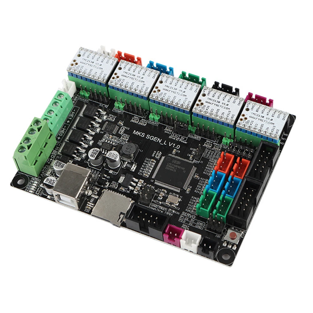 Для 3D-принтера несколько драйверов TMC2208 UART TMC2130 SPI режим lcd 12864 MINI12864 плата управления Замена MKS SGen-L