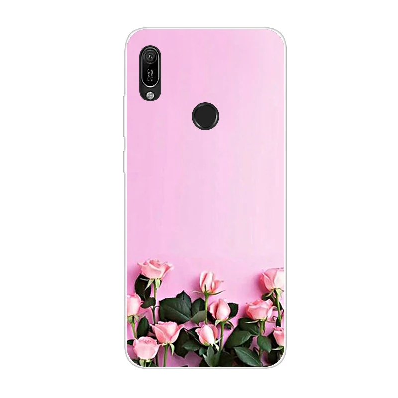 A 6,09 ''для huawei Y6 Мягкий силиконовый чехол TPU чехол для телефона Coque huawei Y6 чехол Y 6 6Y модное тонкое дно