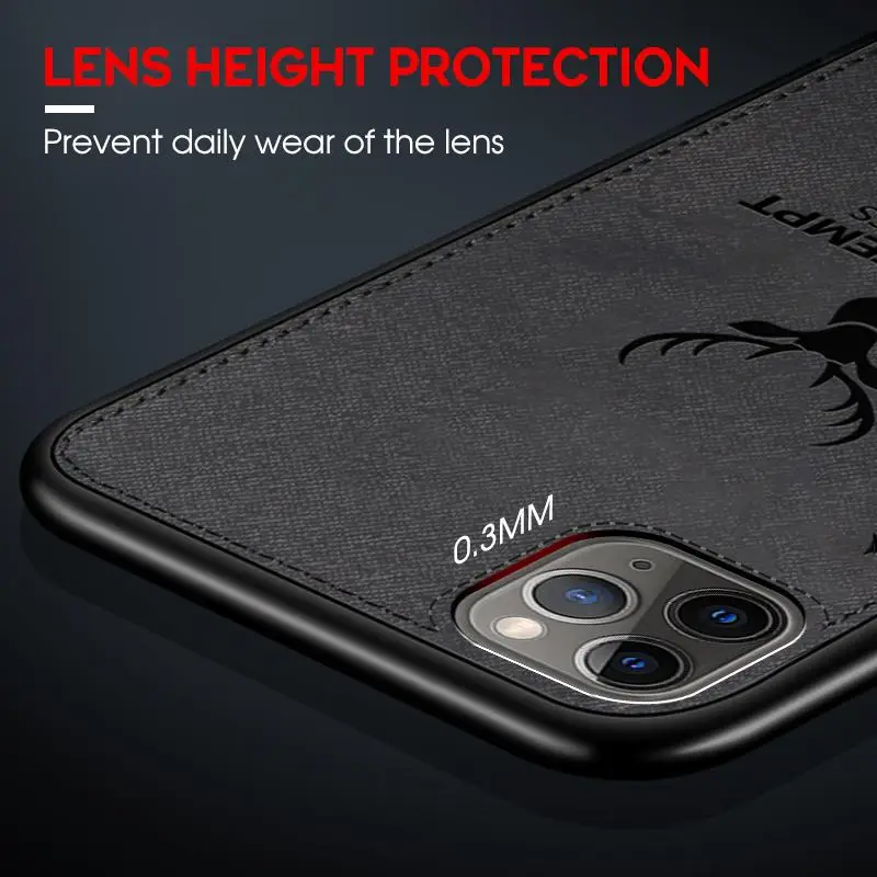 Shockproof Silicone Fabric Phone Case For Iphone Models Durable_voghion.com