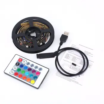 

Tv Background Wall Decorative Light With Usb Color Change Soft Strip Light