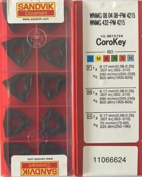 

10PCS CARBIDE INSERT WNMG080408-PM 4215