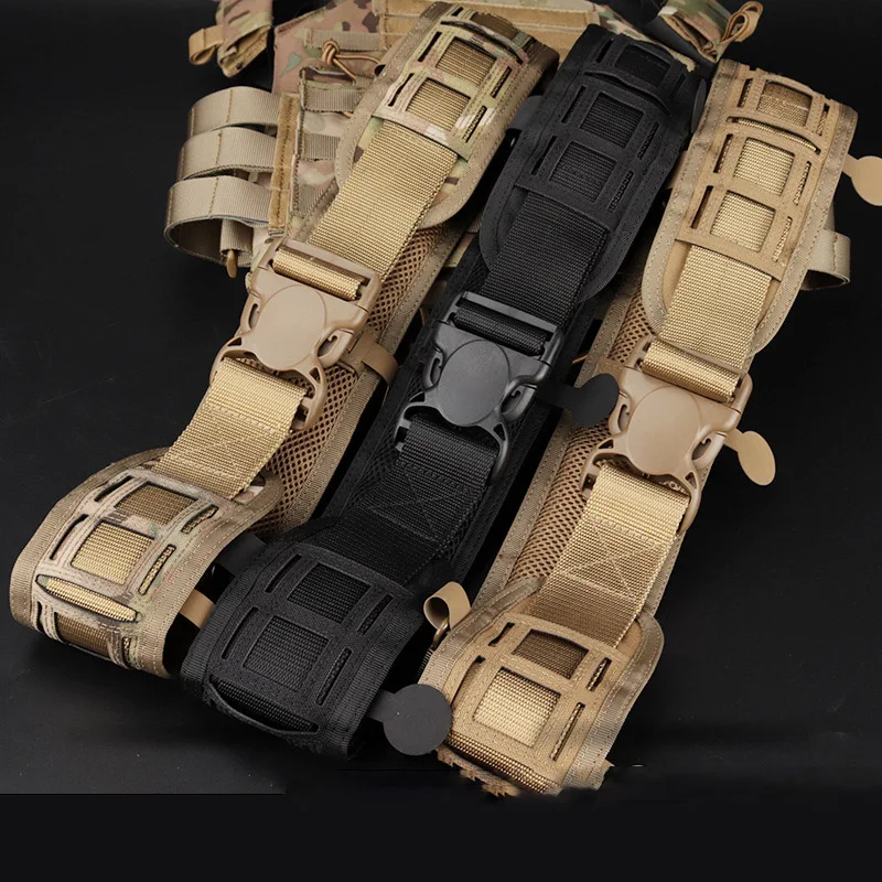 

Airsoft Military Nylon Molle Waist Combat Belt Army Tactical Cummerbunds Wargame CS Equipment Universal Hunting Accessories