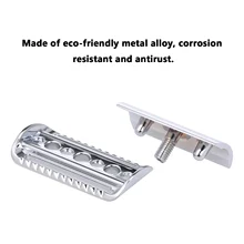 1 шт., безопасная бритвенная головка с двумя концами для бритья, открытая расческа для волос, инструмент для бритья, мужские аксессуары для бритья