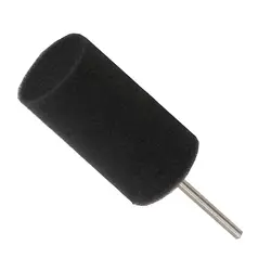 Tampons éponge pour polisseuse de voiture, tampons de polissage pour cylindre, tige de 3mm, noirs 