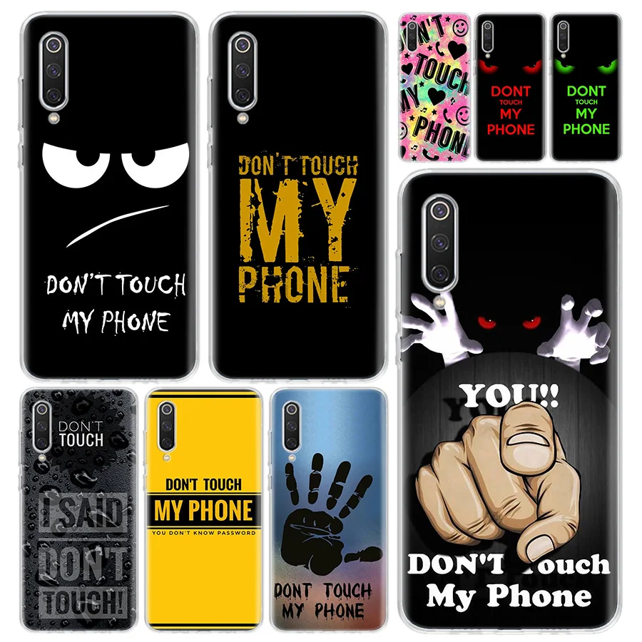 Capa para celular xiaomi redmi note 9s 8t 8a 7, não toque 7a 6 6a 5 10 k20 s2 k30 pro mi cc9 8 9 5x 6x lite
