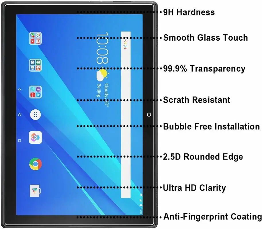 Взрывозащищенная закаленная Защитная Стекло для lenovo Tab 4 10 TA-X304F Экран протектор TB-X304L TB-X304F TB-X304N TAB4 10 защитная пленка